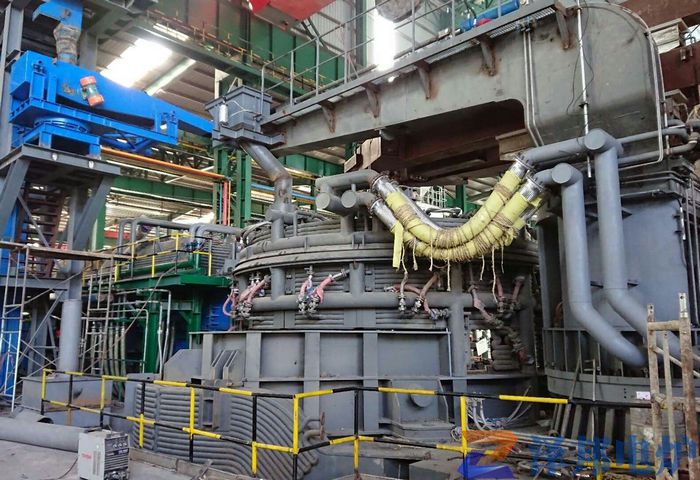 福建某鋼鐵廠120T煉鋼電弧爐工程